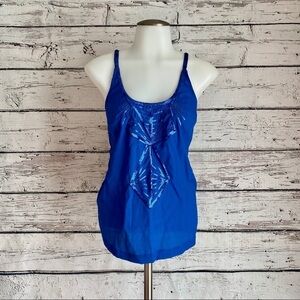 Blue cami Love Culture